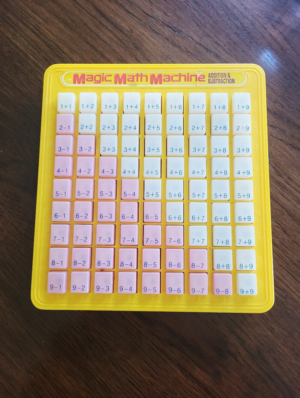 Magic Math Machine Addition And Subtraction Vintage 1988 Lanard Toys Homeschool